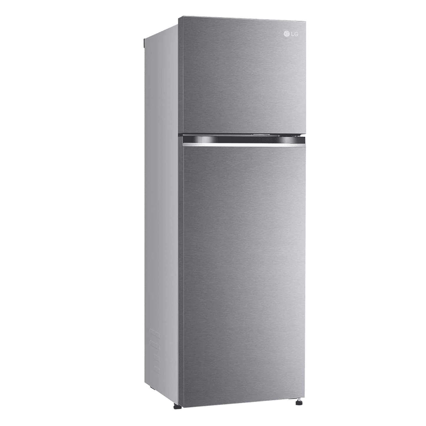 LG 272 Litres 2 Star Frost Free Double Door Refrigerator with Smart Diagnosis (GL-N312SDSY, Dazzle Steel)