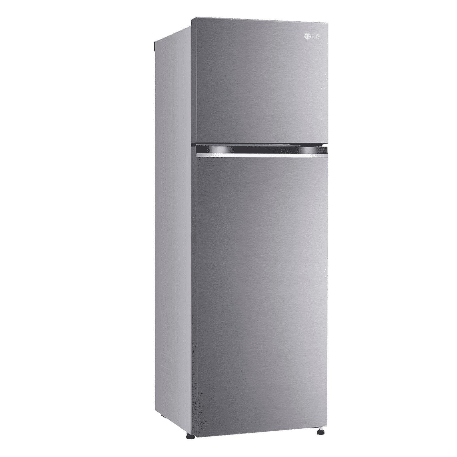 LG 272 Litres 2 Star Frost Free Double Door Refrigerator with Smart Diagnosis (GL-N312SDSY, Dazzle Steel)