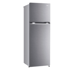 LG 272 Litres 2 Star Frost Free Double Door Refrigerator with Smart Diagnosis (GL-N312SDSY, Dazzle Steel)