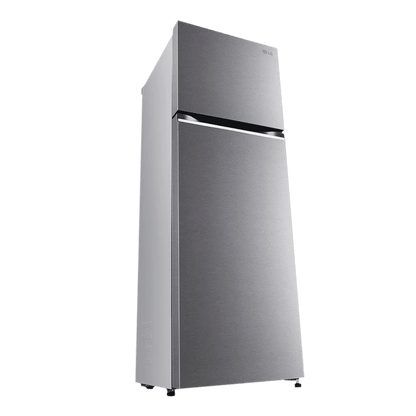 LG 272 Litres 2 Star Frost Free Double Door Refrigerator with Smart Diagnosis (GL-N312SDSY, Dazzle Steel)