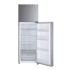 LG 272 Litres 2 Star Frost Free Double Door Refrigerator with Smart Diagnosis (GL-N312SDSY, Dazzle Steel)