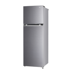 LG 272 Litres 2 Star Frost Free Double Door Refrigerator with Smart Diagnosis (GL-N312SDSY, Dazzle Steel)