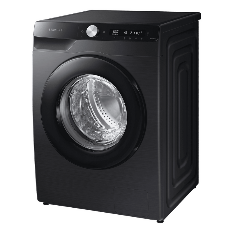 SAMSUNG 12 kg 5 Star Inverter Fully Automatic Front Load Washing Machine (WW12T504DAB/TL, Built-In Heater, Black Caviar)