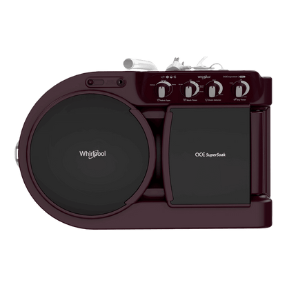 Whirlpool 7 Kg 5 Star Semi- Automatic Washing Machine with Soak Technology (Ace Supreme Pro, 30298, Wine)