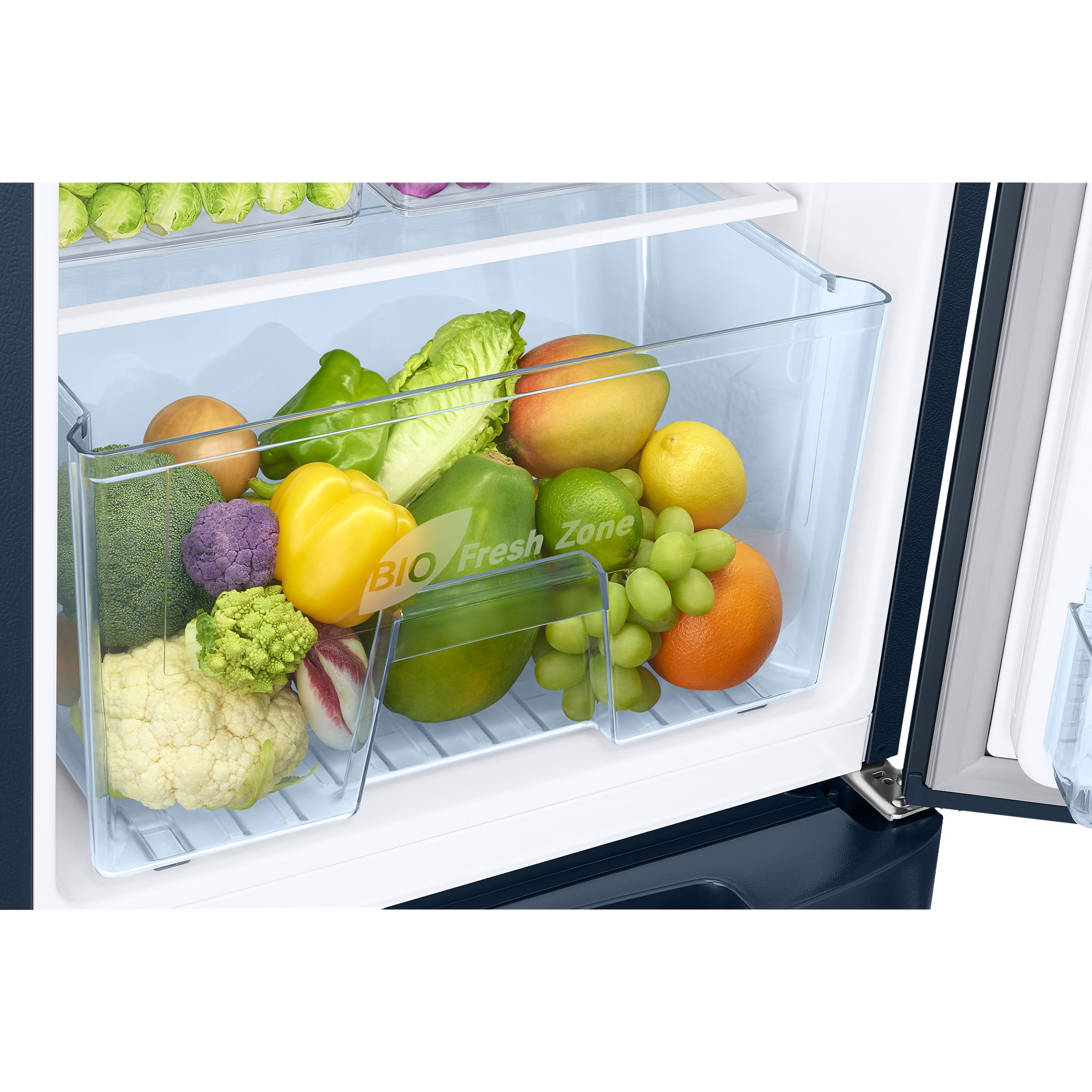 SAMSUNG 183 Litres 3 Star Direct Cool Single Door Refrigerator (RR20C1823U8/HL, Saffron Blue)