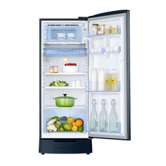 SAMSUNG 183 Litres 3 Star Direct Cool Single Door Refrigerator (RR20C1823U8/HL, Saffron Blue)