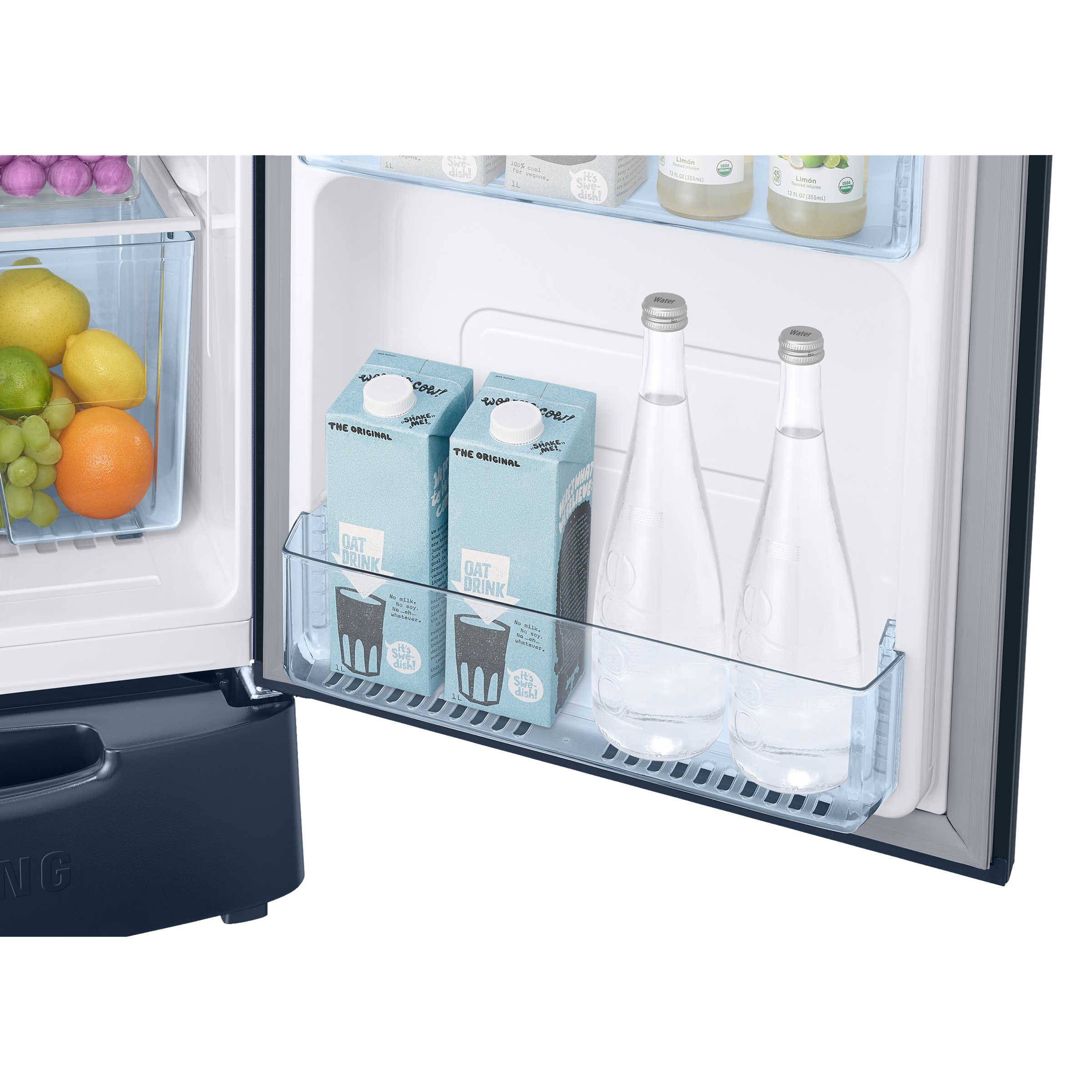 SAMSUNG 183 Litres 3 Star Direct Cool Single Door Refrigerator (RR20C1823U8/HL, Saffron Blue)