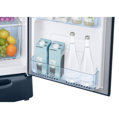 SAMSUNG 183 Litres 3 Star Direct Cool Single Door Refrigerator (RR20C1823U8/HL, Saffron Blue)