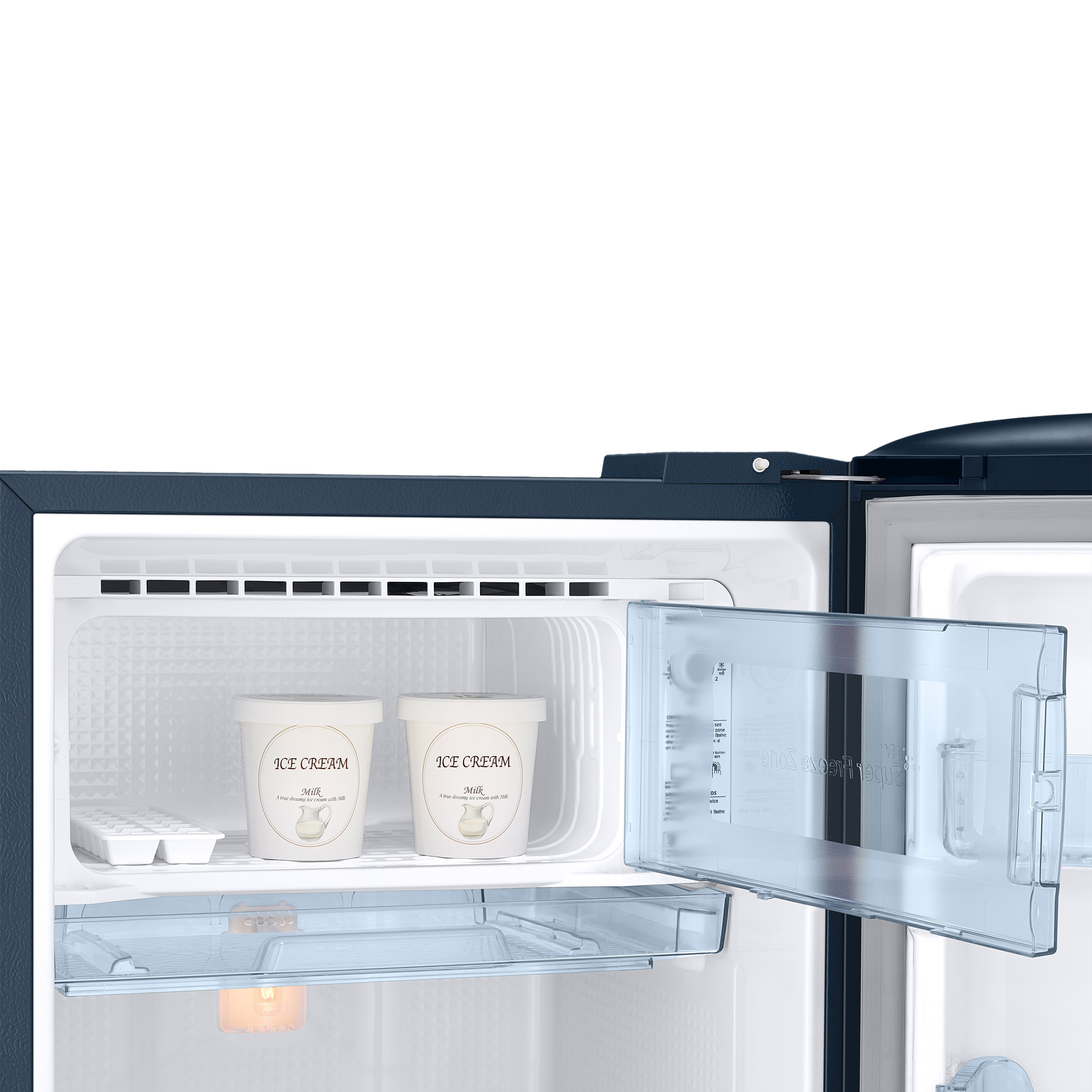 SAMSUNG 183 Litres 3 Star Direct Cool Single Door Refrigerator (RR20C1823U8/HL, Saffron Blue)