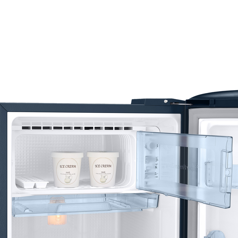 SAMSUNG 183 Litres 3 Star Direct Cool Single Door Refrigerator (RR20C1823U8/HL, Saffron Blue)