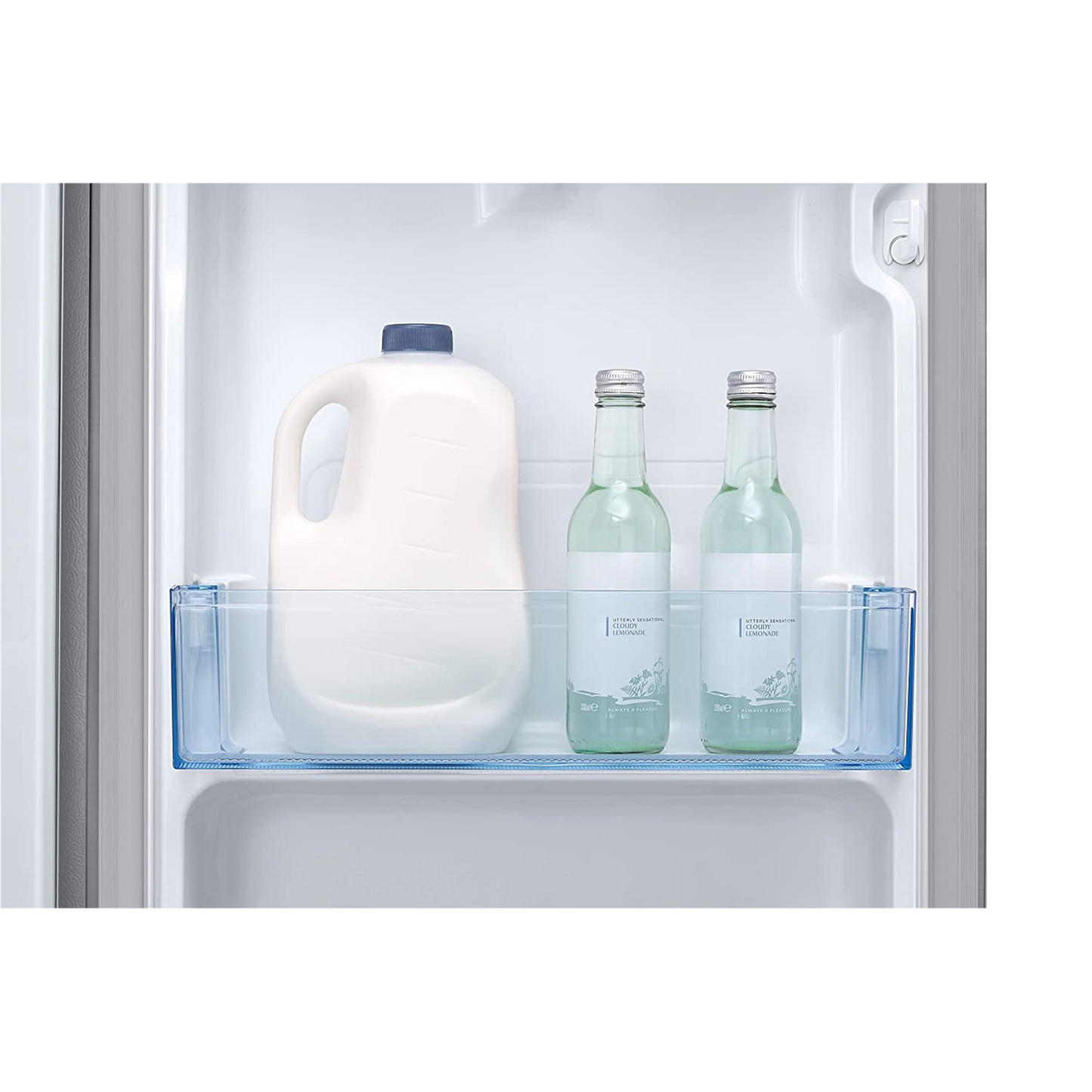 SAMSUNG Stylish Grande 183 Litres3 Star Direct Cool Single Door Refrigerator with Anti Bacterial Gasket (RR20C1723S8/HL, Elegant Inox)