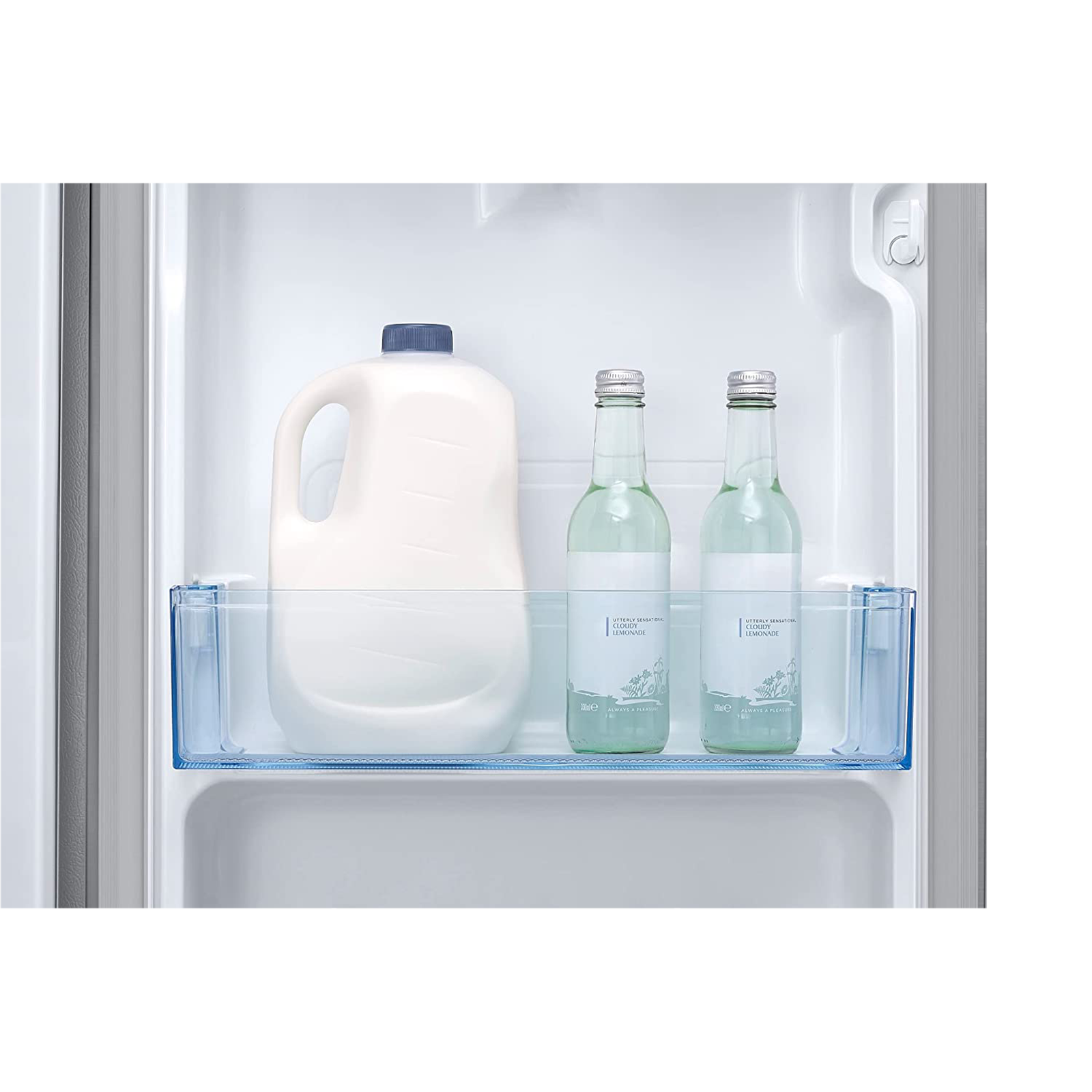 SAMSUNG Stylish Grande 183 Litres3 Star Direct Cool Single Door Refrigerator with Anti Bacterial Gasket (RR20C1723S8/HL, Elegant Inox)