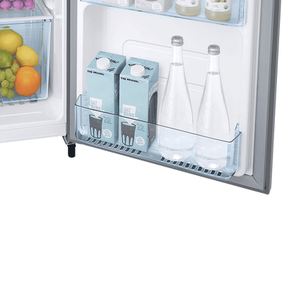 SAMSUNG Stylish Grande 183 Litres3 Star Direct Cool Single Door Refrigerator with Anti Bacterial Gasket (RR20C1723S8/HL, Elegant Inox)