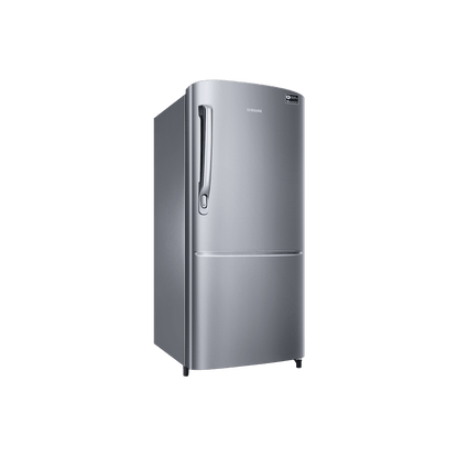 SAMSUNG Stylish Grande 183 Litres3 Star Direct Cool Single Door Refrigerator with Anti Bacterial Gasket (RR20C1723S8/HL, Elegant Inox)