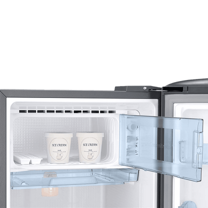 SAMSUNG Stylish Grande 183 Litres3 Star Direct Cool Single Door Refrigerator with Anti Bacterial Gasket (RR20C1723S8/HL, Elegant Inox)