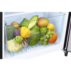 SAMSUNG Stylish Grande 223 Litres3 Star Direct Cool Single Door Refrigerator with Base Stand Drawer (RR24C2Z23CR/NL, Camellia Purple)