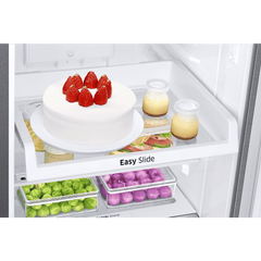 SAMSUNG 236 Litres 2 Star Frost Free Double Door Convertible Refrigerator with Anti Bacterial Gasket (RT28C3922S9/HL, Refined Inox)