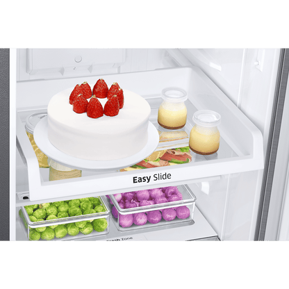 SAMSUNG 236 Litres 2 Star Frost Free Double Door Convertible Refrigerator with Anti Bacterial Gasket (RT28C3922S9/HL, Refined Inox)