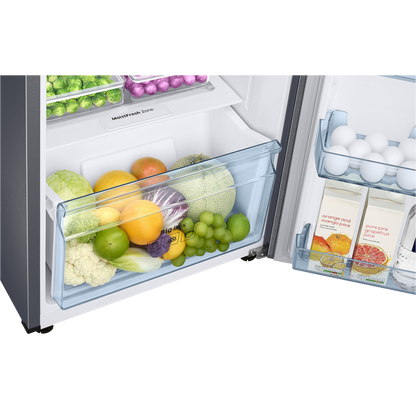 SAMSUNG 236 Litres 2 Star Frost Free Double Door Convertible Refrigerator with Anti Bacterial Gasket (RT28C3922S9/HL, Refined Inox)