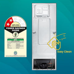 SAMSUNG 236 Litres 2 Star Frost Free Double Door Convertible Refrigerator with Anti Bacterial Gasket (RT28C3922S9/HL, Refined Inox)