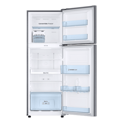 SAMSUNG 236 Litres 2 Star Frost Free Double Door Convertible Refrigerator with Anti Bacterial Gasket (RT28C3922S9/HL, Refined Inox)