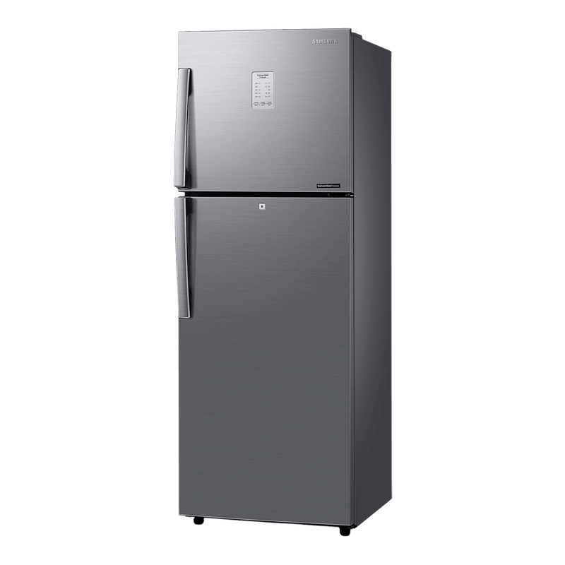 SAMSUNG 236 Litres 2 Star Frost Free Double Door Convertible Refrigerator with Anti Bacterial Gasket (RT28C3922S9/HL, Refined Inox)