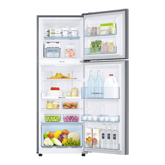 SAMSUNG 236 Litres 2 Star Frost Free Double Door Convertible Refrigerator with Anti Bacterial Gasket (RT28C3922S9/HL, Refined Inox)