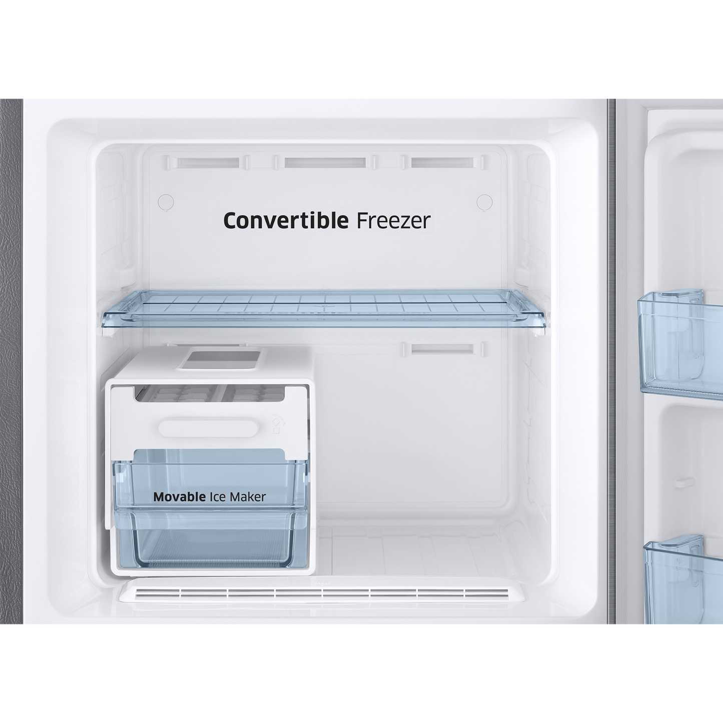 SAMSUNG 236 Litres 2 Star Frost Free Double Door Convertible Refrigerator with Anti Bacterial Gasket (RT28C3922S9/HL, Refined Inox)