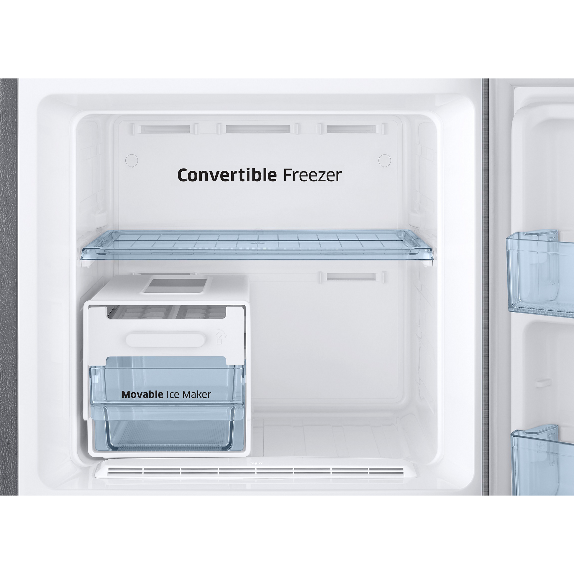 SAMSUNG 236 Litres 2 Star Frost Free Double Door Convertible Refrigerator with Anti Bacterial Gasket (RT28C3922S9/HL, Refined Inox)