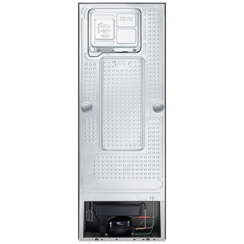 SAMSUNG 236 Litres 2 Star Frost Free Double Door Convertible Refrigerator with Anti Bacterial Gasket (RT28C3922S9/HL, Refined Inox)