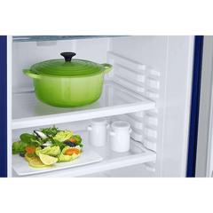 SAMSUNG Stylish Grande 183 Litres4 Star Direct Cool Single Door Refrigerator with Anti Bacterial Gasket (RR20C1724CU/HL, Camellia Blue)