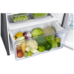 SAMSUNG 363 Litres 1 Star Frost Free Double Door Convertible Refrigerator with Stabilizer Free Operation (RT39C5511S9/HL, Refined Inox)