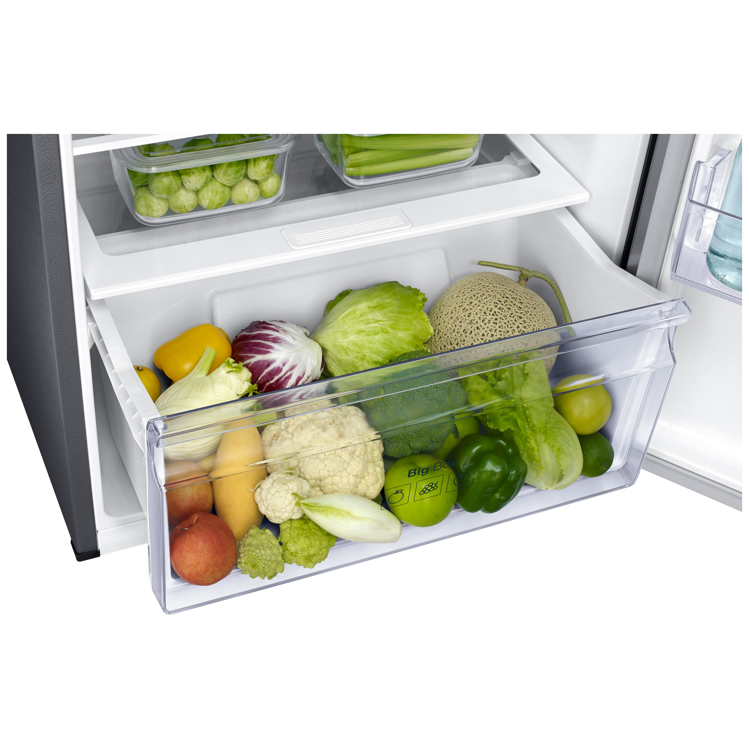 SAMSUNG 363 Litres 1 Star Frost Free Double Door Convertible Refrigerator with Stabilizer Free Operation (RT39C5511S9/HL, Refined Inox)