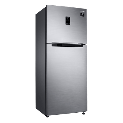 SAMSUNG 363 Litres 1 Star Frost Free Double Door Convertible Refrigerator with Stabilizer Free Operation (RT39C5511S9/HL, Refined Inox)
