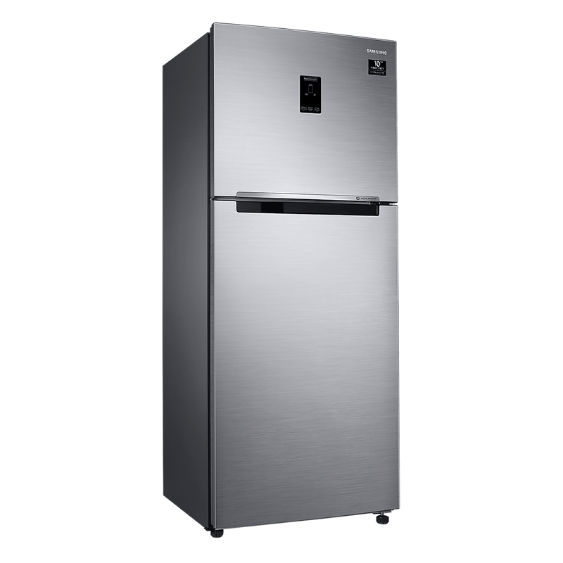 SAMSUNG 363 Litres 1 Star Frost Free Double Door Convertible Refrigerator with Stabilizer Free Operation (RT39C5511S9/HL, Refined Inox)