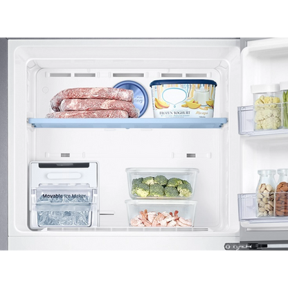 SAMSUNG 363 Litres 1 Star Frost Free Double Door Convertible Refrigerator with Stabilizer Free Operation (RT39C5511S9/HL, Refined Inox)