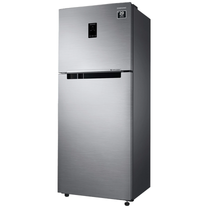 SAMSUNG 363 Litres 1 Star Frost Free Double Door Convertible Refrigerator with Stabilizer Free Operation (RT39C5511S9/HL, Refined Inox)