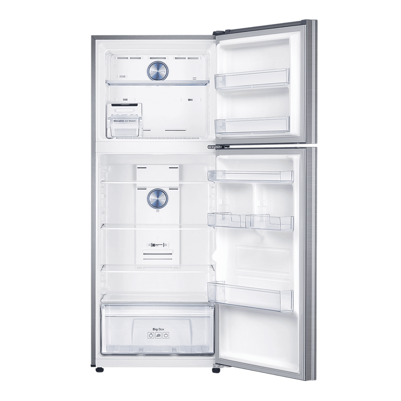 SAMSUNG 363 Litres 1 Star Frost Free Double Door Convertible Refrigerator with Stabilizer Free Operation (RT39C5511S9/HL, Refined Inox)