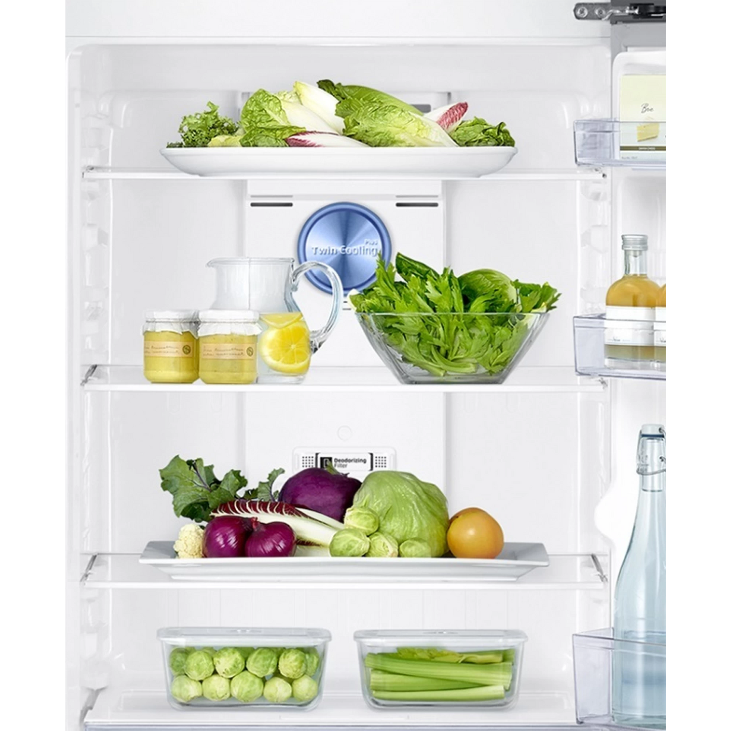 SAMSUNG 363 Litres 1 Star Frost Free Double Door Convertible Refrigerator with Stabilizer Free Operation (RT39C5511S9/HL, Refined Inox)