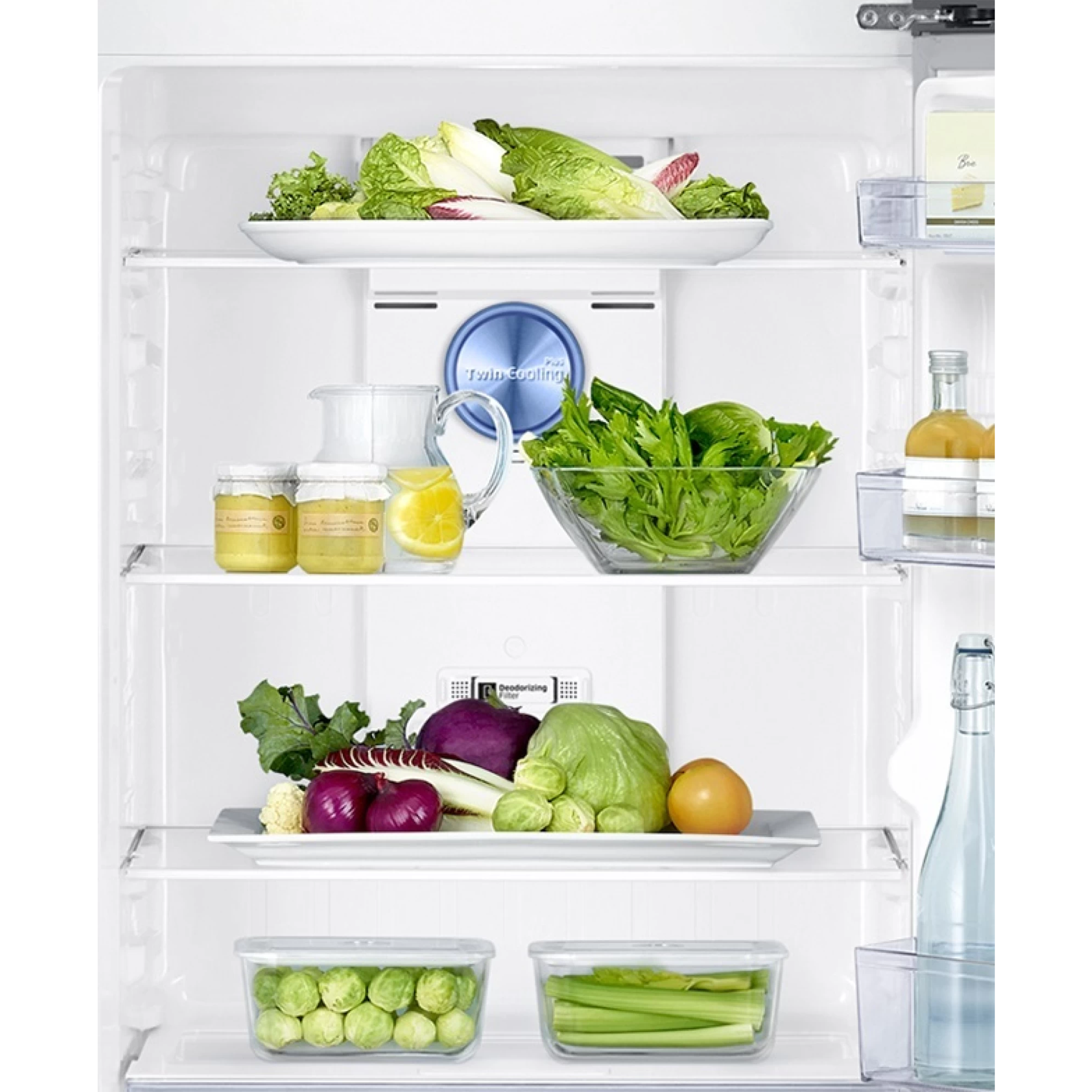 SAMSUNG 363 Litres 1 Star Frost Free Double Door Convertible Refrigerator with Stabilizer Free Operation (RT39C5511S9/HL, Refined Inox)