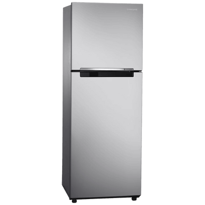 SAMSUNG 236 Litres 2 Star Frost Free Double Door Refrigerator with Power Cut Resistant (RT28C3032GS/HL, Gray Silver)