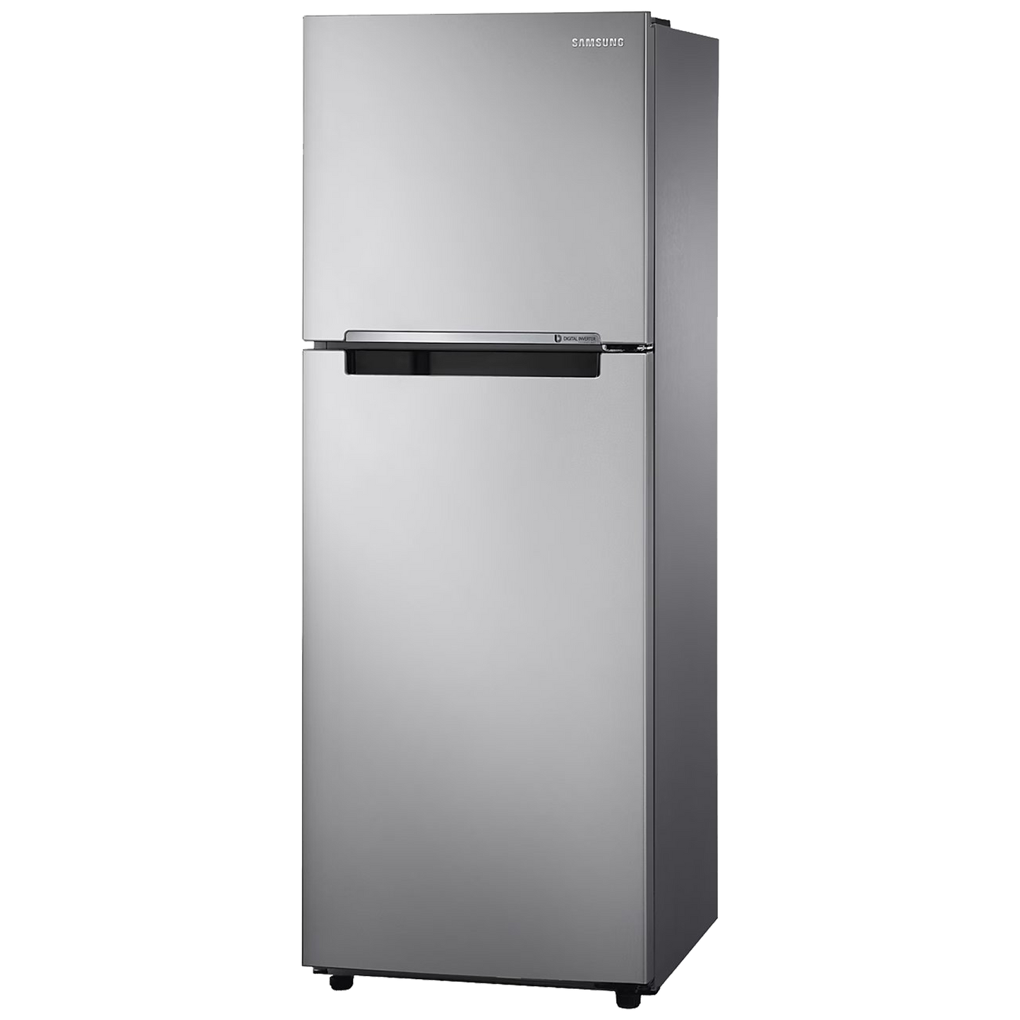 SAMSUNG 236 Litres 2 Star Frost Free Double Door Refrigerator with Power Cut Resistant (RT28C3032GS/HL, Gray Silver)