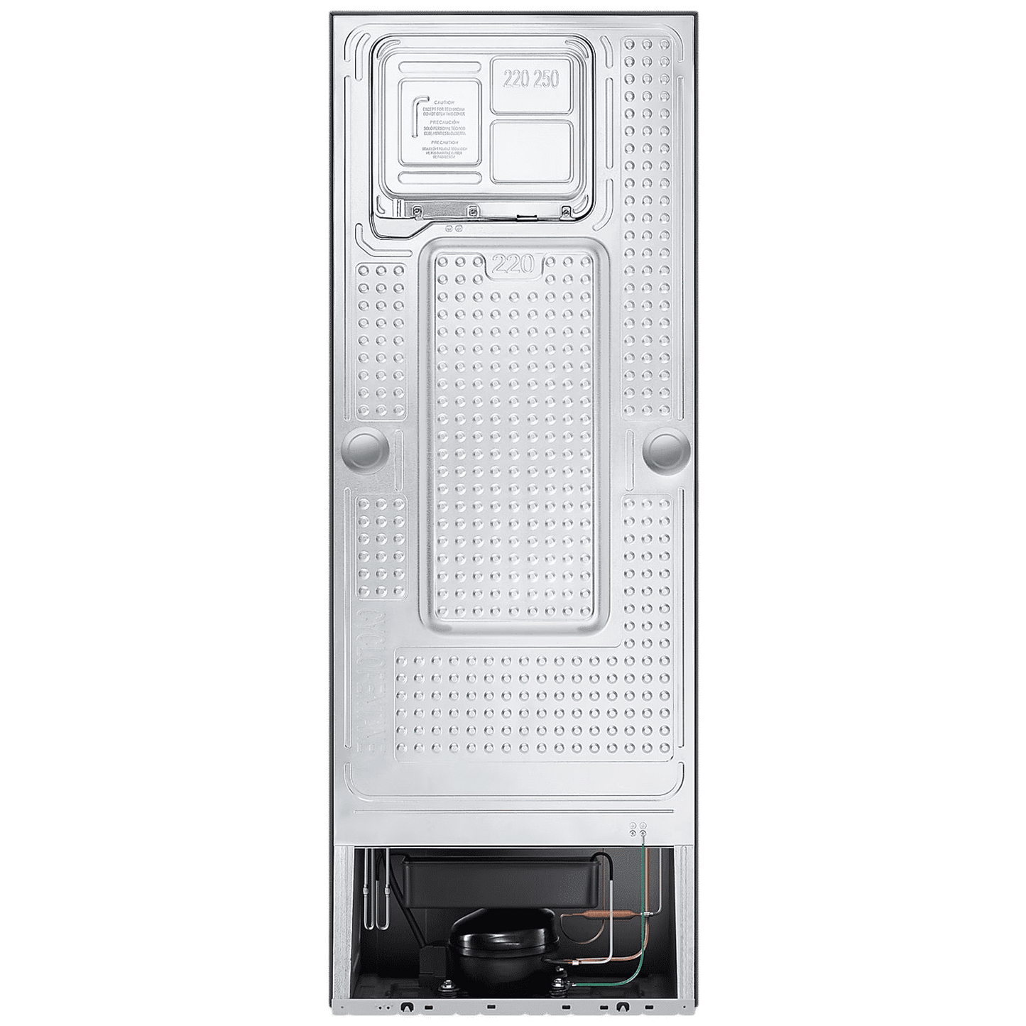 SAMSUNG 236 Litres 2 Star Frost Free Double Door Refrigerator with Power Cut Resistant (RT28C3032GS/HL, Gray Silver)