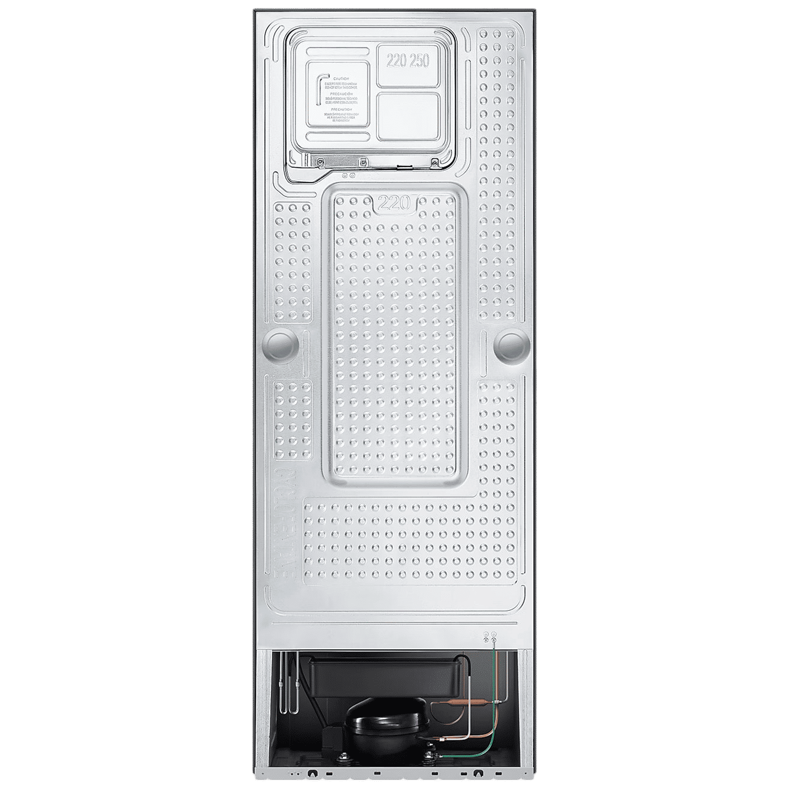 SAMSUNG 236 Litres 2 Star Frost Free Double Door Refrigerator with Power Cut Resistant (RT28C3032GS/HL, Gray Silver)