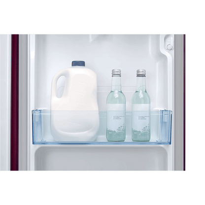 SAMSUNG Stylish Grande 183 Litres4 Star Direct Cool Single Door Refrigerator with Stabilizer Free Operation (RR20C1824CR/HL, Camellia Purple)