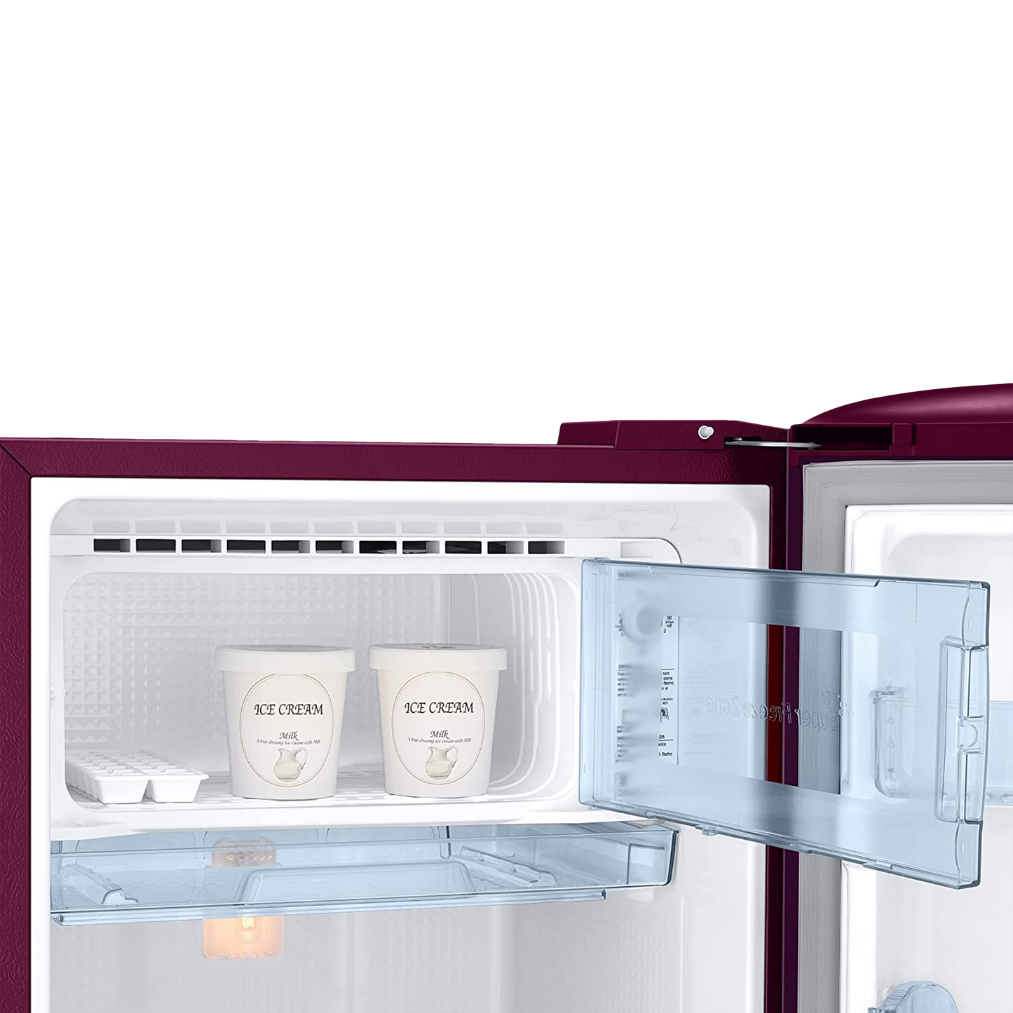 SAMSUNG Stylish Grande 183 Litres4 Star Direct Cool Single Door Refrigerator with Stabilizer Free Operation (RR20C1824CR/HL, Camellia Purple)