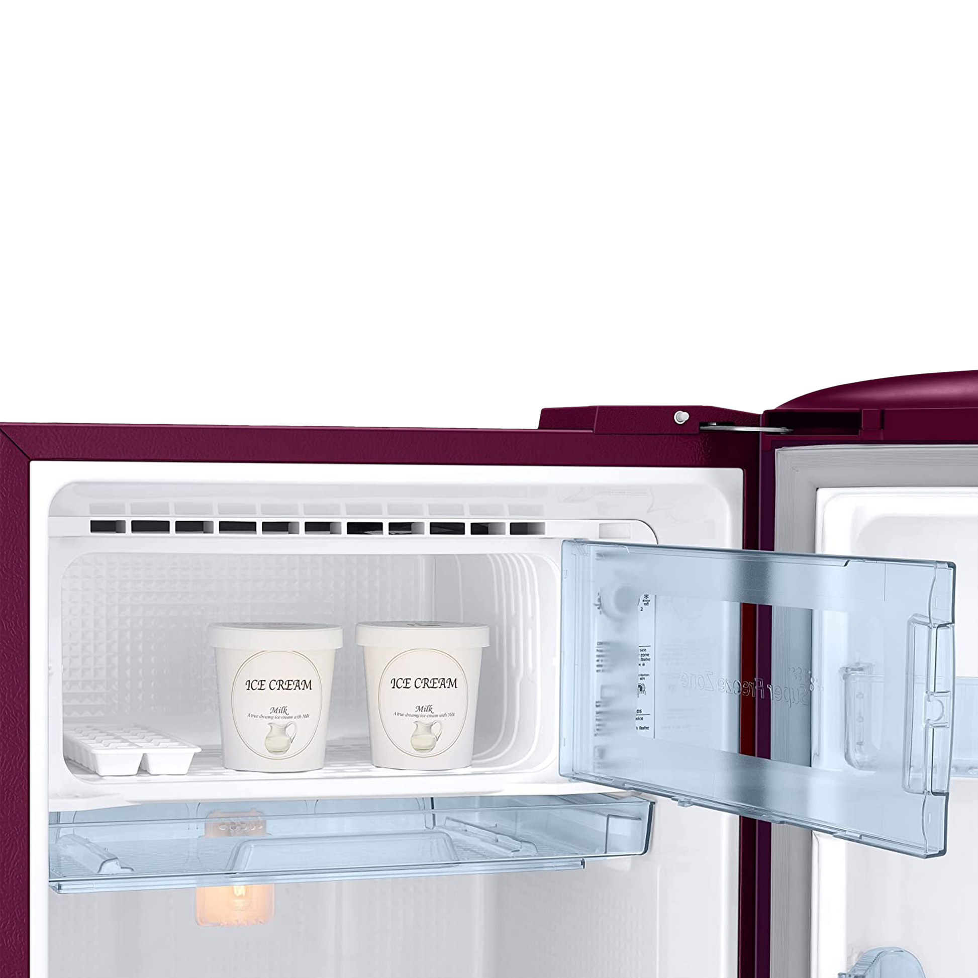 SAMSUNG Stylish Grande 183 Litres4 Star Direct Cool Single Door Refrigerator with Stabilizer Free Operation (RR20C1824CR/HL, Camellia Purple)