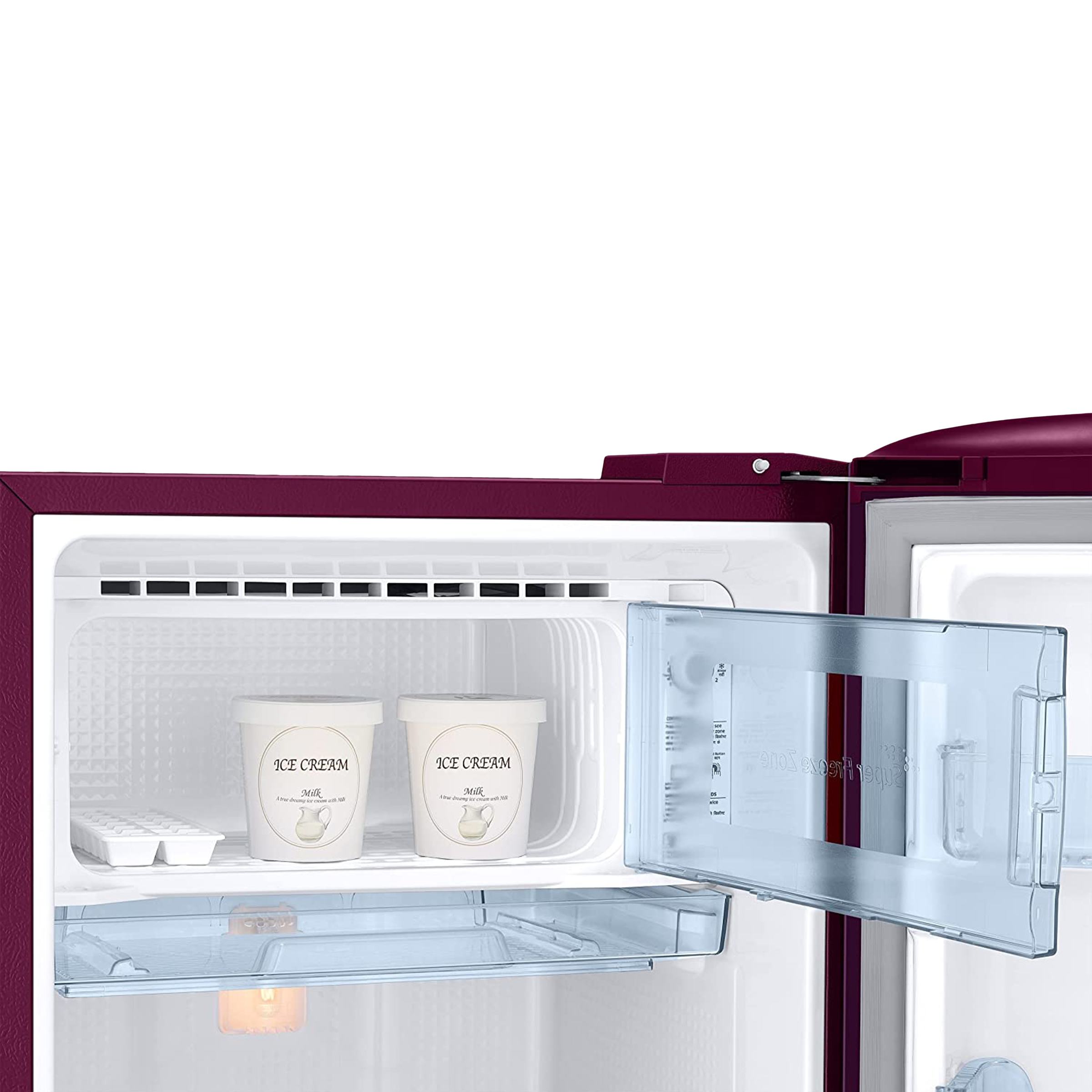 SAMSUNG Stylish Grande 183 Litres4 Star Direct Cool Single Door Refrigerator with Stabilizer Free Operation (RR20C1824CR/HL, Camellia Purple)