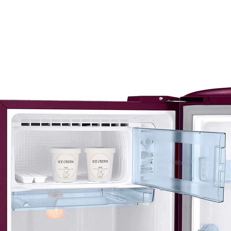 SAMSUNG Stylish Grande 183 Litres4 Star Direct Cool Single Door Refrigerator with Stabilizer Free Operation (RR20C1824CR/HL, Camellia Purple)