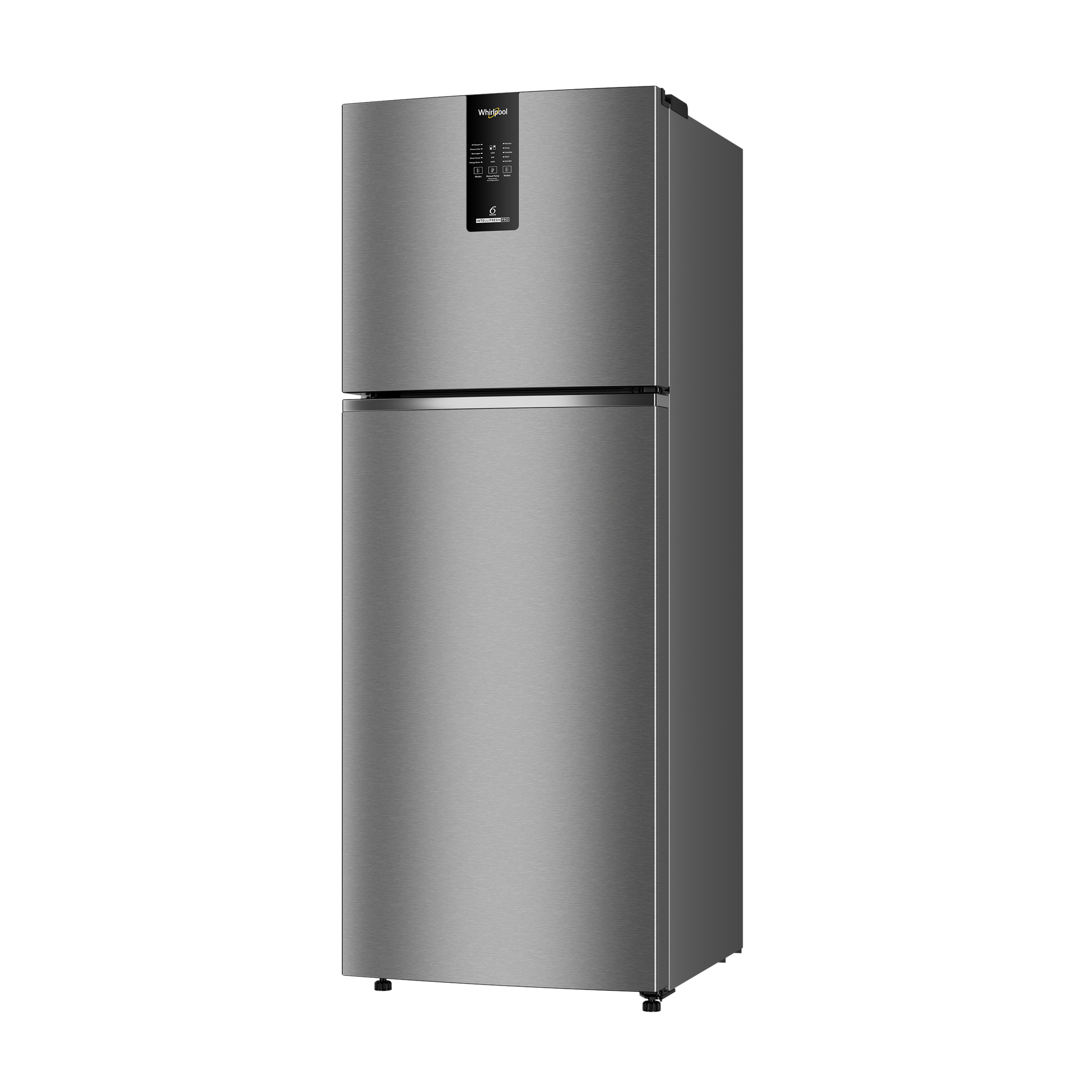 Whirlpool Intellifresh Pro 278 235 Litres 2 Star Frost Free Double Door Convertible Refrigerator with 6th Sense Technology (Grey)